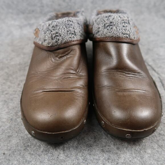 Merrell Shoes Womens 7 Clogs Slip On Leather Luxe Knit Comfort Fashion Casual - Picture 16 of 16